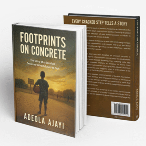 Footprints on Concrete