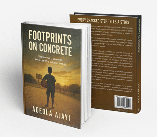 Footprints on Concrete